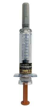 Enoxaparin Sodium Injection, USP 80 mg per 0.8 mL